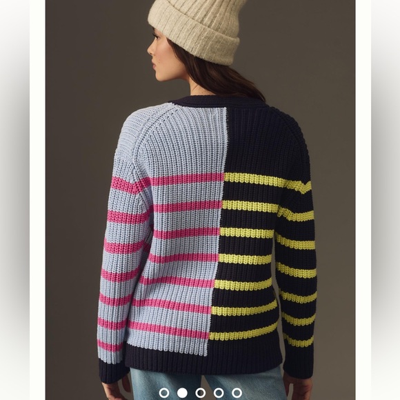 Anthropologie multicolor cardigan *New w tags* - Picture 8 of 10